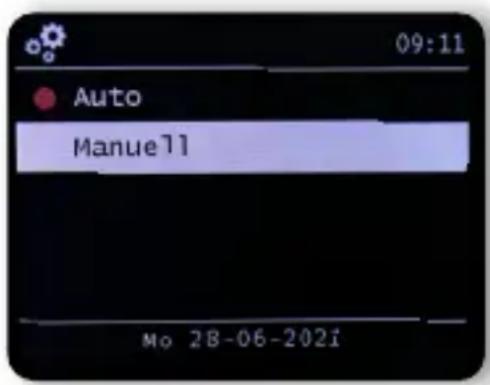 Telestar DIRA S 24 CD - Date et heure - 2