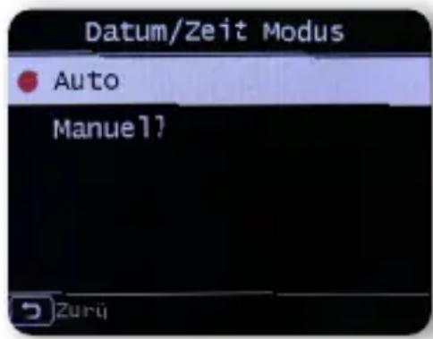 Telestar DIRA S 24 CD - Mode date et heure - 1