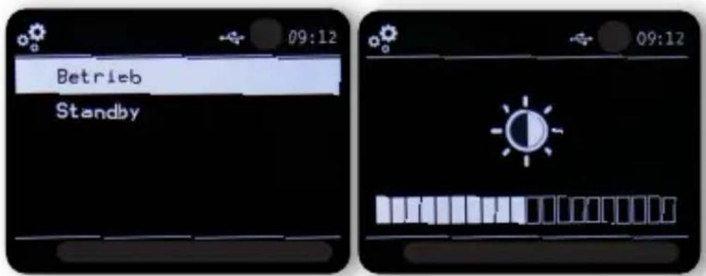 Telestar DIRA S 24 CD - Display brightness - 1