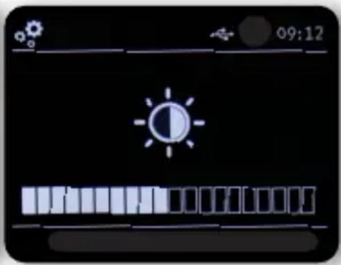 Telestar DIRA S 24 CD - Display Helligkeit - 2