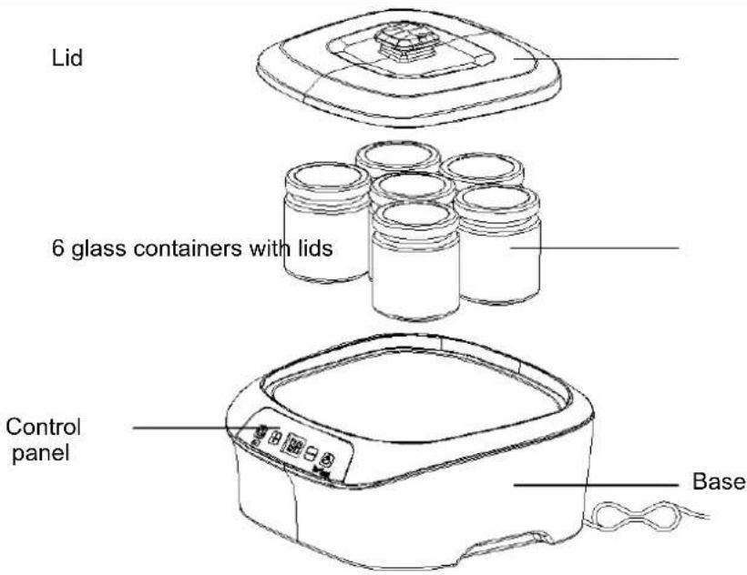 SUNTEC YOG8588 Digital - Components - 1