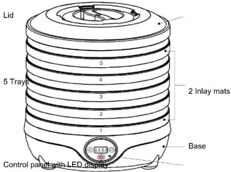 SUNTEC FDH8595 Dörthe digital - Components - 1