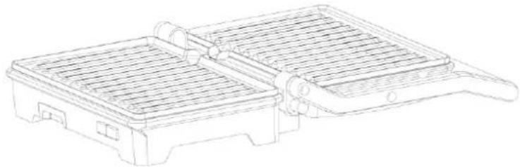 SUNTEC KGR8373 compact - Grill de contact KGR-8373 compact - 1