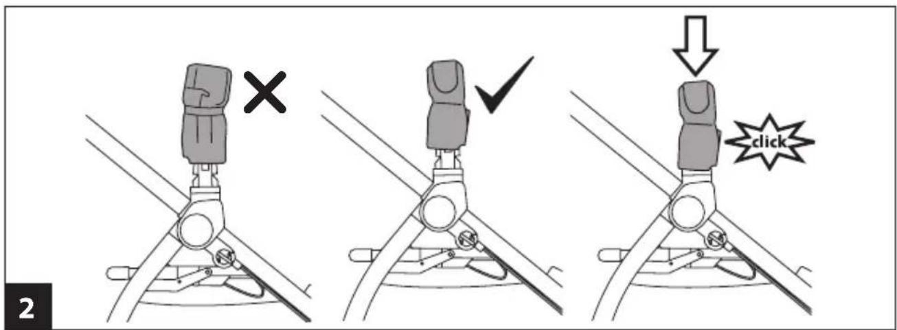 PEG PEREGO YPSIZ4 - ypsi/z4 adapter for car seat - 2
