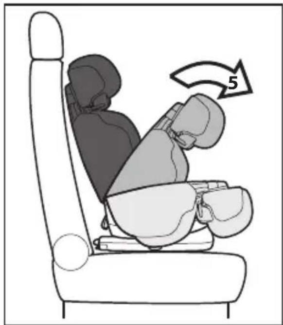 PEG PEREGO Viaggio Flex 120 - Comment replier et transporter le siège-auto - 1