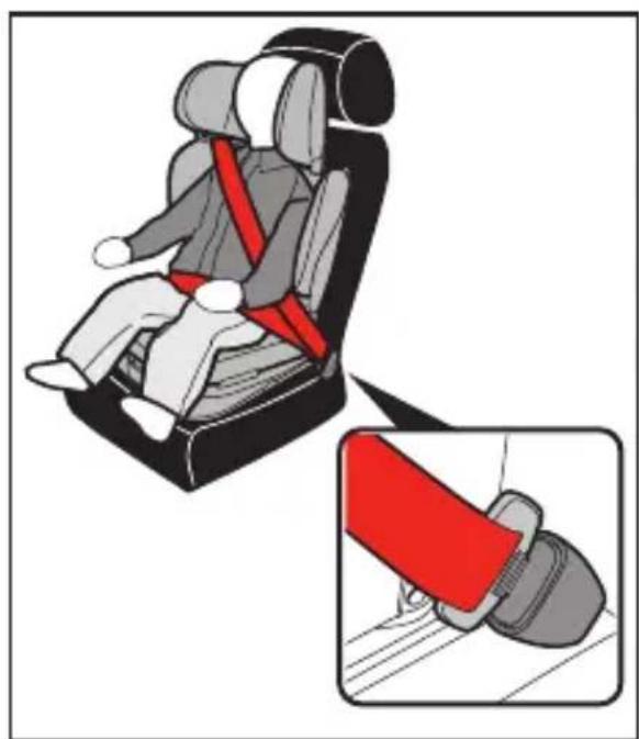 PEG PEREGO Viaggio Flex 120 - Attacher votre enfant sur le rehausseur - 2