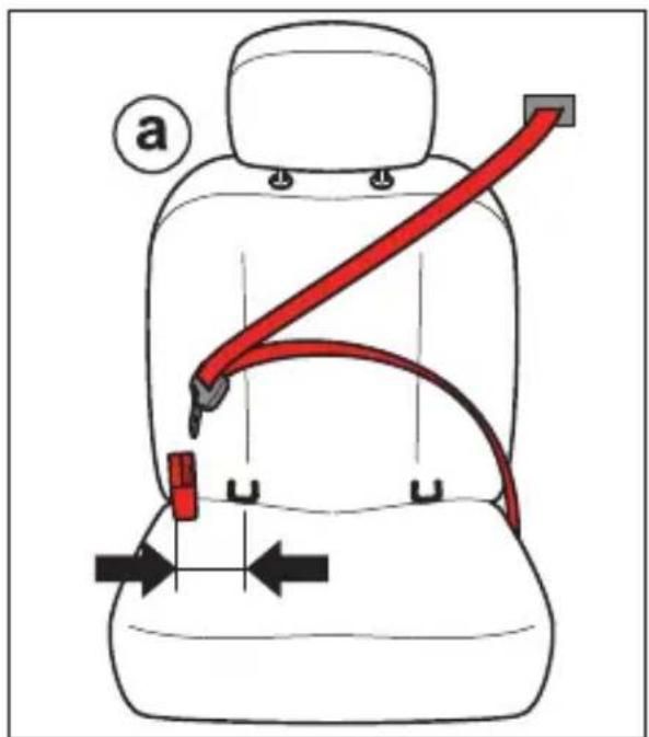PEG PEREGO Viaggio Flex 120 - Conception et compatibilité avec les ceintures - 1