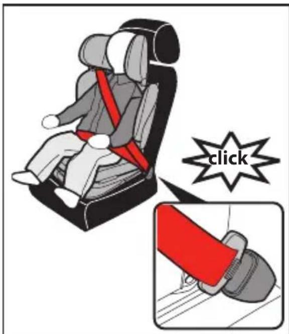 PEG PEREGO Viaggio Flex 120 - Attacher votre enfant sur le rehausseur - 2