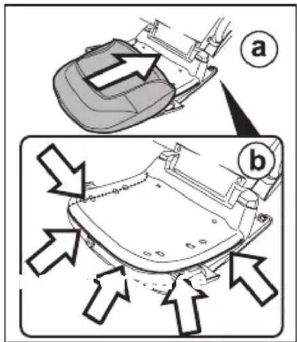 PEG PEREGO Viaggio Flex 120 - Recouvrir l'assise: - 2