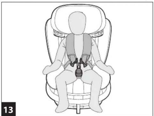PEG PEREGO Viaggio 123 Via - ISOFIX & TOP TETHER - 9