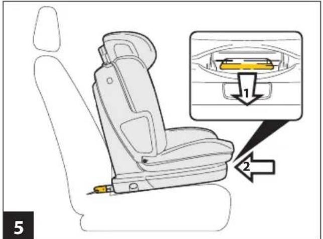 PEG PEREGO Viaggio 123 Via - ISOFIX & TOP TETHER - 1