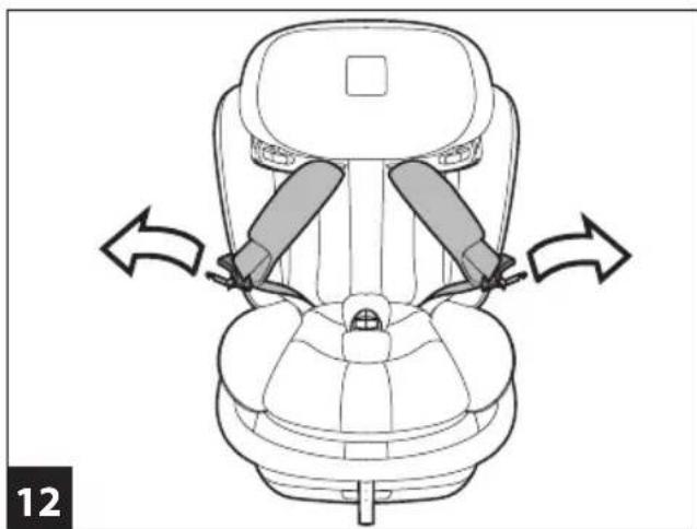 PEG PEREGO Viaggio 123 Via - ISOFIX & TOP TETHER - 8