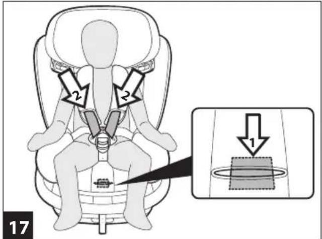 PEG PEREGO Viaggio 123 Via - ISOFIX & TOP TETHER - 1