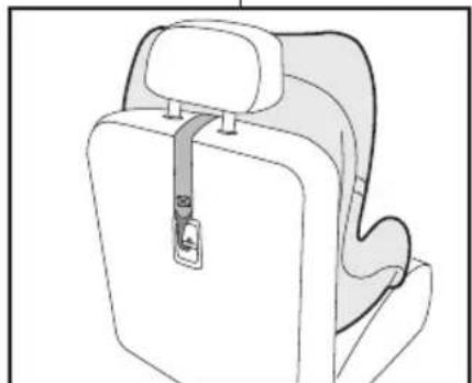 PEG PEREGO Viaggio 123 Via - FONTOS: TOP TETHER - 3