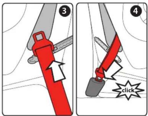 PEG PEREGO Primo Viaggio Convertible - MODE FACE A L'AVANT AVEC UNE SANGLE DE CUISSE (TYPE I) - 2