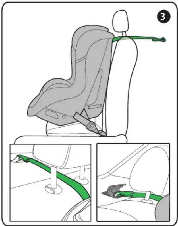 PEG PEREGO Primo Viaggio Convertible - Installation de votre siège auto sur votre vehicule - 1
