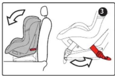 PEG PEREGO Primo Viaggio Convertible - MODE FACE À L'AVANT AVEC SANGLE LUAS - 4
