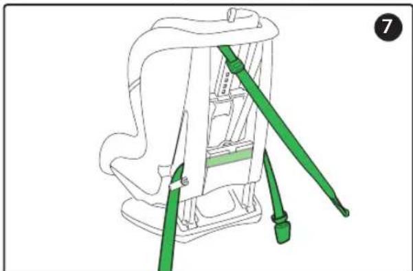 PEG PEREGO Primo Viaggio Convertible - Installation de votre siège auto sur votre vehicule - 4
