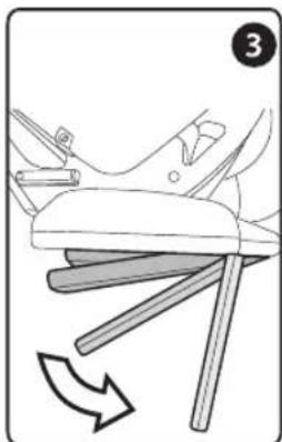 PEG PEREGO Primo Viaggio Convertible - MODE FACE à L'ARRÊRE AVEC SANGLE LUAS - 4