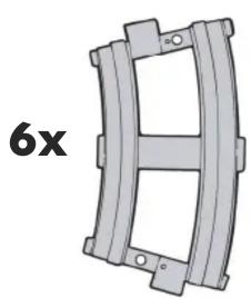 PEG PEREGO Figure 8 - FIGURE 8 TRAIN RAIL ROAD - 1