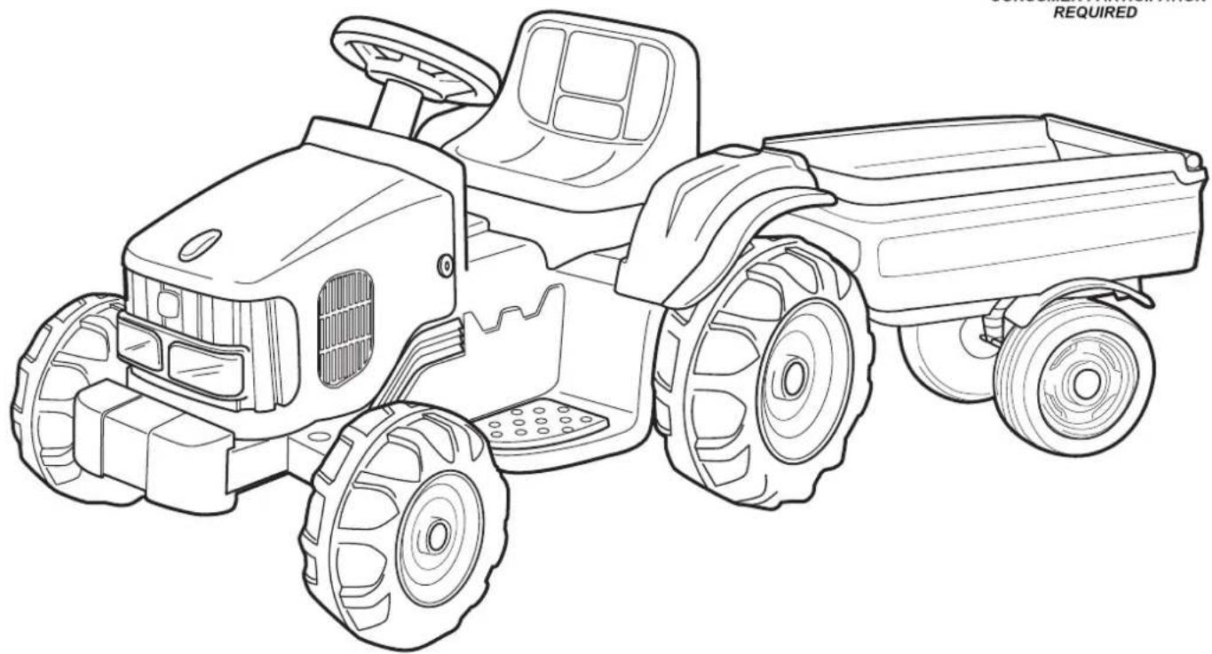 PEG PEREGO John Deere Power Pull - 3
