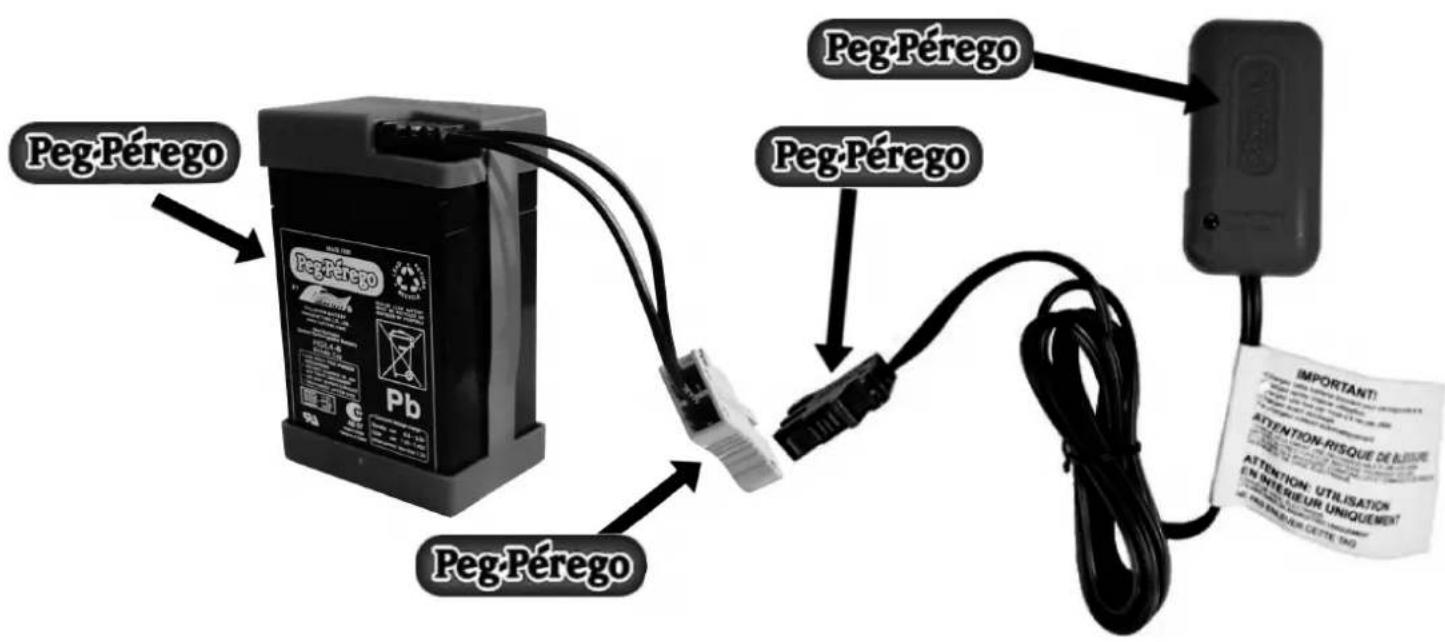 PEG PEREGO John Deere Power Pull - Ways to determine a true Peg Perego battery and/or charger: - 1