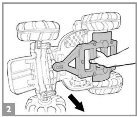 PEG PEREGO John Deere Power Pull - CARGA DE LA BATERIA - 7