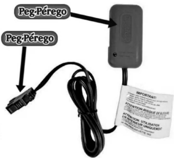 PEG PEREGO John Deere Ground Force - Ways to determine a true Peg Perego battery and/or charger: - 2