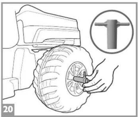 PEG PEREGO John Deere Gator XUV - CAUTION: - 7