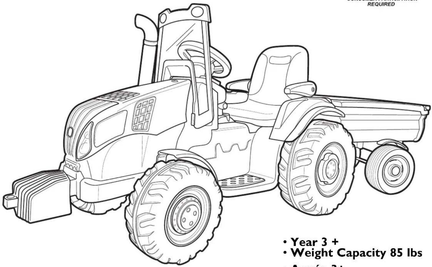 PEG PEREGO New Holland T8 - 3