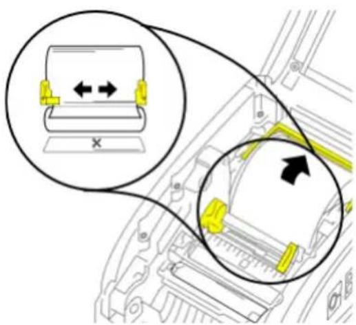 BRADY BradyPrinter M611 - Instalar o consumível de etiquetas - 3
