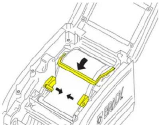 BRADY BradyPrinter M611 - Installation de l'alimentation d'étiquettes - 1