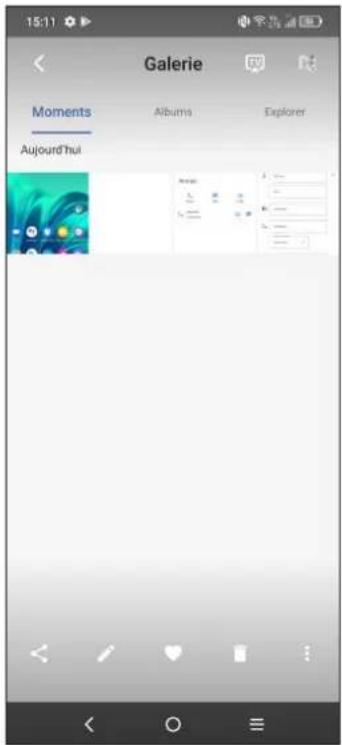 TCL 20L - Manipuler vos images - 1