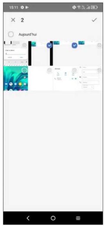 TCL 20L - Créer un album - 2