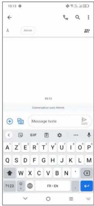 TCL 20L - Rédiger un nouveau message - 2