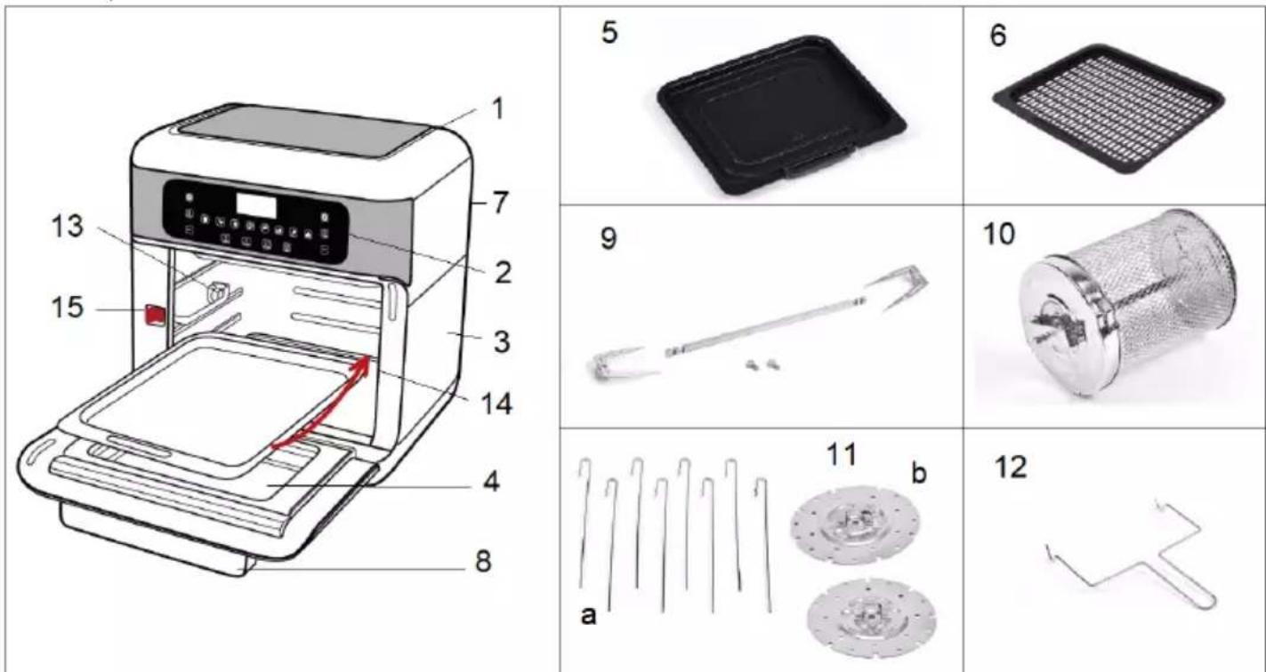 G3 Ferrari Friggisano 2.0 - Maneggiare con attenzione gli alimenti appena cotti, potrebbero scottare. - 1