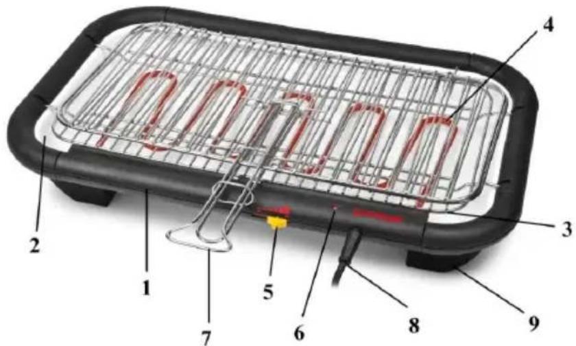 G3 Ferrari Galactic Grill G10027 - NOMENCLATURA G10027 - 1