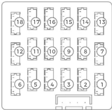 DoorBird D2102FV - COLLEGAMENTO DEI PULSANTI DI CHIAMATA AL MODULO PLURIFAMILIARE - 2