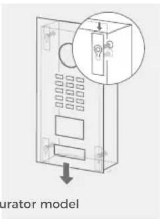 DoorBird D2102FV - MOUNTING THE FRONT COVER - 4