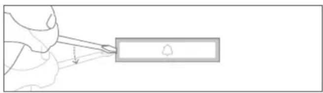 DoorBird D2102FV - CHANGING THE LABEL OF A CALL BUTTON NAMEPLATE - 1