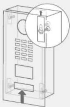 DoorBird D2102FV - MONTAJE DEL PANEL FRONTAL - 3