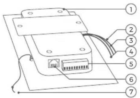 DoorBird D2101FV - GERÄT MIT DISPLAY MODUL UND KEYPAD MODUL - 2