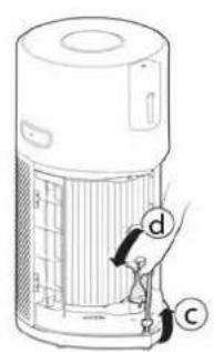HOOVER HPURIFIER 500 - Sostituzione della Boccetta del Diffusore: [Fig. 16] - 4