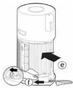 HOOVER HPURIFIER 500 - Cisteni/Vymena filtru:[Obr.15] - 5
