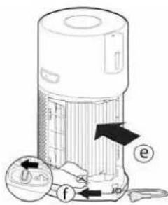 HOOVER HPURIFIER 500 - Temizleme / Filtrenin Degistirilmesi: [Sek. 15] - 5