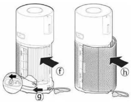 HOOVER HPURIFIER 500 - Ensemble du filtrre [Fig. 1] - 5