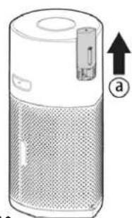 HOOVER HPURIFIER 500 - Reemplazo de la botella del difusor: [Fig. 16] - 1
