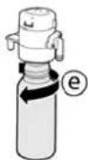 HOOVER HPURIFIER 500 - Remplacement de la bouteille du diffuseur : [Fig. 16] - 5