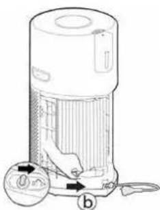 HOOVER HPURIFIER 500 - Limpeza/ Substituiro o filtro: [Fig. 15] - 2