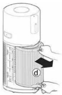 HOOVER HPURIFIER 500 - Conjunto do filtrro [Fig. 1] - 3
